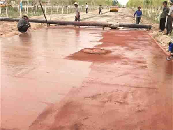 新疆喀什巴楚县人行道